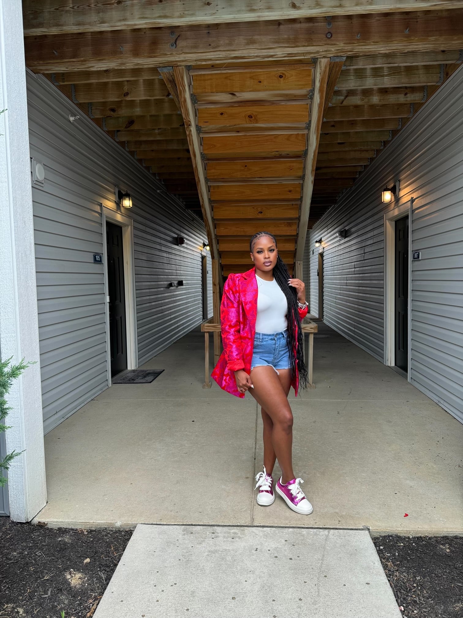 Red/Pink Blazer