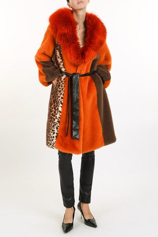 Orange / Brown Coat