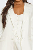 Ivory Three Piece Suit
