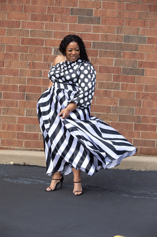 Dots and Stripes Dress