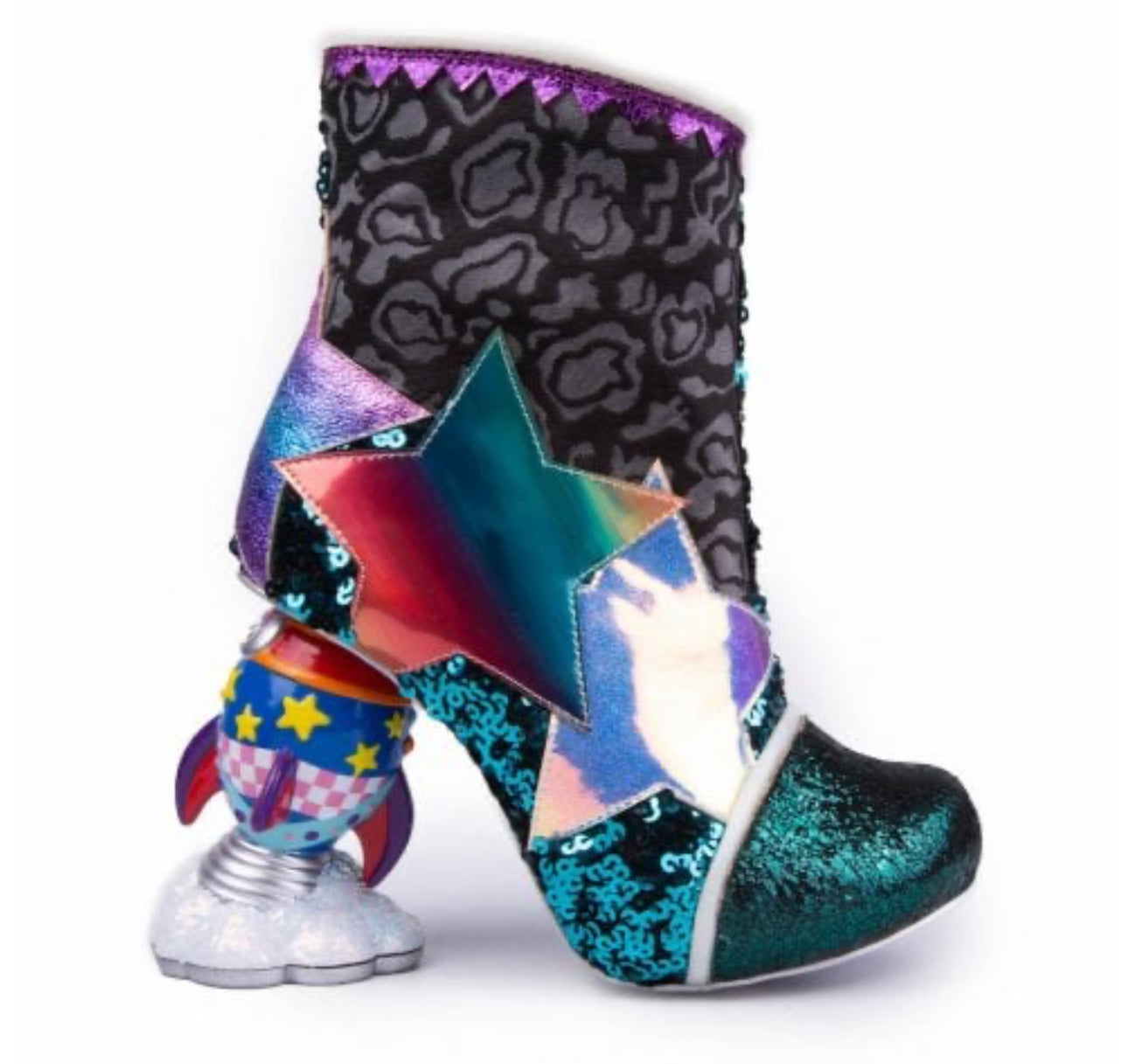 Irregular Choice Rocket Ship Bootie