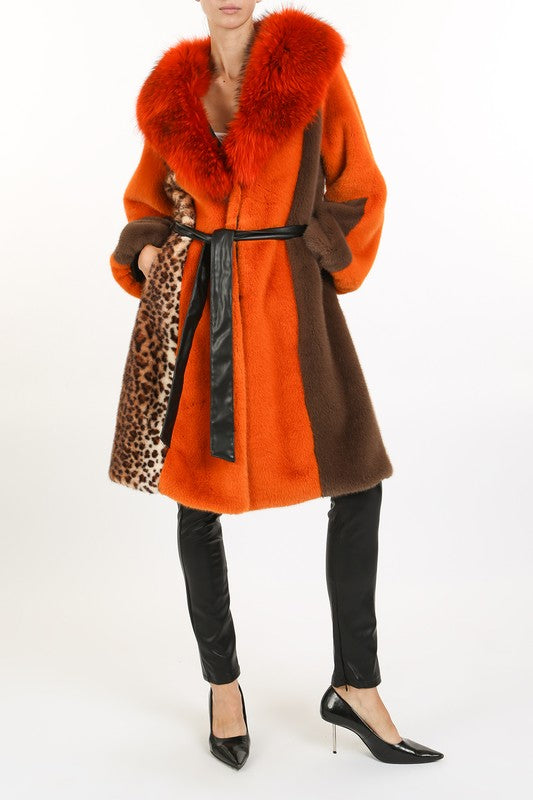 Orange / Brown Coat