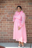 Peach / Coral Bow Dress