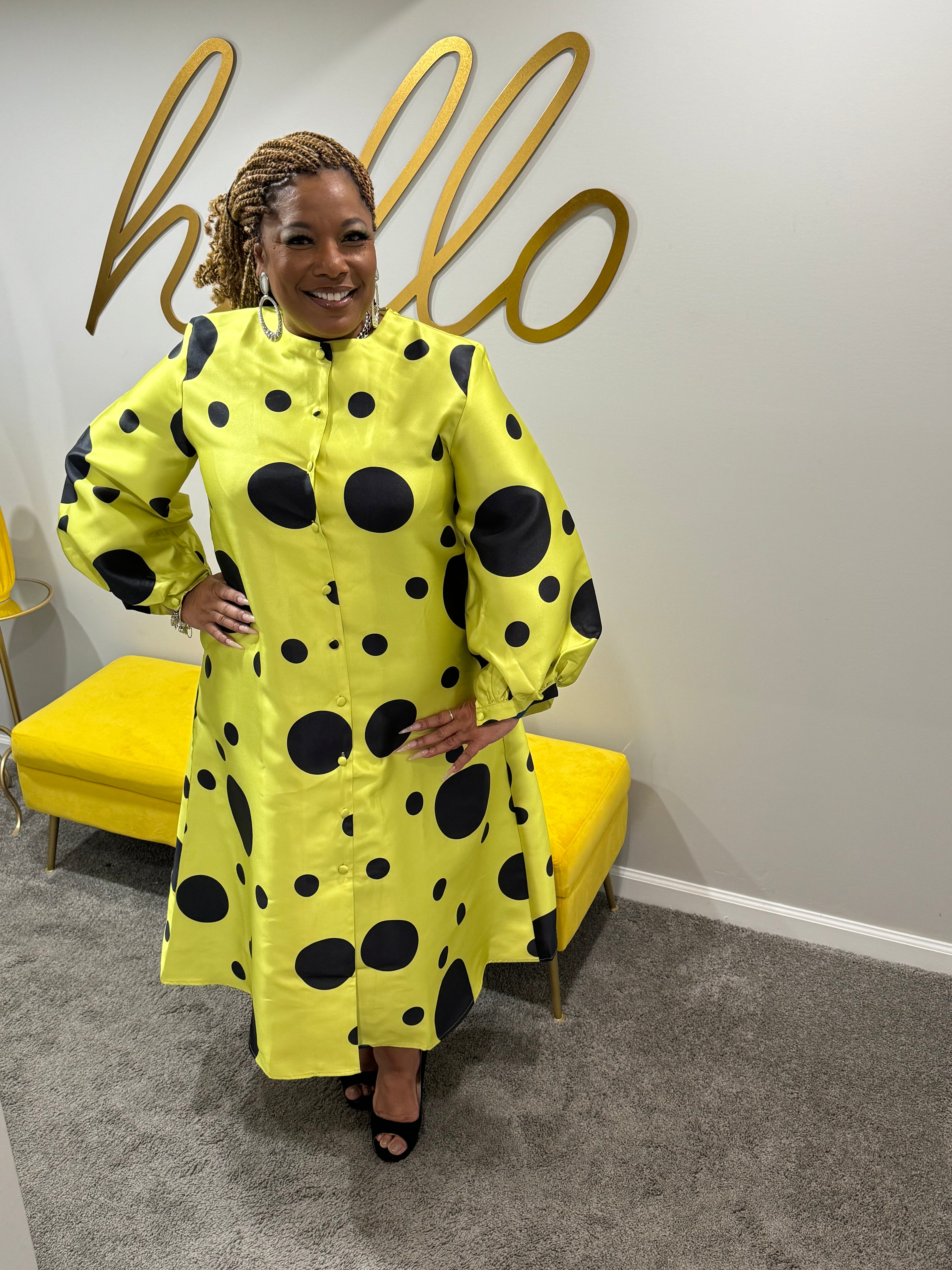 Not Your Average Polka Dot Dress